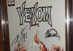CGC 9.8 ss Signed Donny Cates Ryan Stegman Venom 3. 1st Full Appearance of Knull