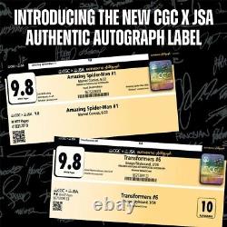 CGC/JSA YellowithBlack Label Signature Series Verification with Pressing