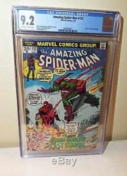 CGC The Amazing Spider-man #122 9.2 Death Of The Green Goblin Key Comic Book
