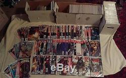 COMIC BOOK LOT MIXED VINTAGE COMICS OVER 500 Comics, No Duplicates All Boarded