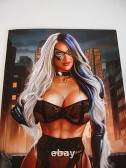 CON ARTIST #4 BLACK CAT FERNANDO ROCHA Regular, Lingerie & No Top COVER LTD 50