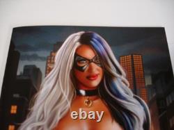 CON ARTIST #4 BLACK CAT FERNANDO ROCHA Regular, Lingerie & No Top COVER LTD 50