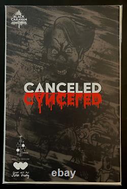 Canceled #1 John Giang Hive Comics Exclusive Acrylic Spot Foil LTD 50