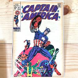 Captain America #111 VG-FN- 1969 Jim Steranko Hydra Silver Age Marvel Comic Book