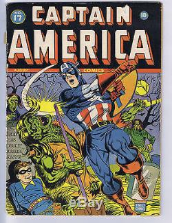 Captain America Comics #17 Timely 1942