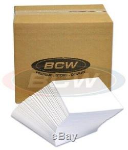 Case of 1000 Bulk Packed BCW Silver Age Acid Free Comic Book Backer Boards