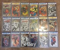 Cgc Lot (50)! Key Issues! Cgc 9.9 Mint! Cgc Signature Series! Jim Lee And More