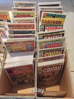 Comic Book Lot 750+ Our Army At War 81 83 Marvel / DC Silver, Bronze & Copper