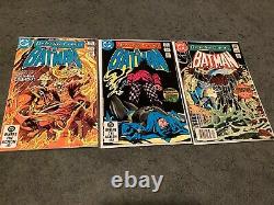 Comic Book Lot Detective Comics 523, 524, 525 Jason Todd and Killer Croc Keys VF