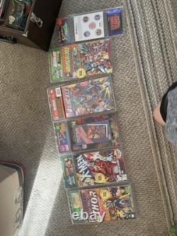 Comic Books and Cards Unopened Factory Sealed Marvel and Others