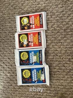 Comic Books and Cards Unopened Factory Sealed Marvel and Others