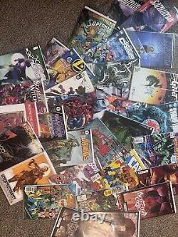 Comic Bundle Lot With Many Titles Dc Marvel N More