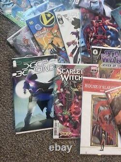 Comic Bundle Lot With Many Titles Dc Marvel N More