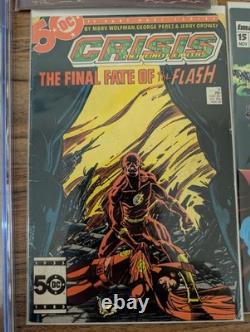 Comic book collection featuring graded wolverine special edition spiderman etc