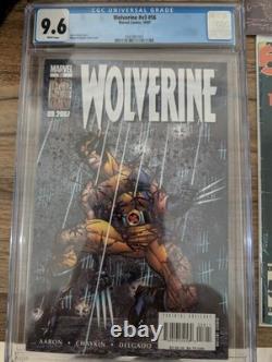 Comic book collection featuring graded wolverine special edition spiderman etc