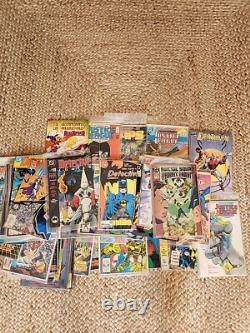 Comic book collection lot DC Batman Justice League Detective Comics