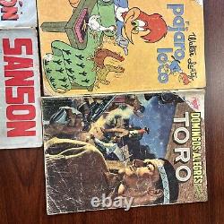 Comic books in Spanish vintage 50's 60's