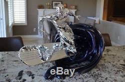 Coming soon Private Custom Silver Surfer Fantastic Four 1/4 Ploystone Statue