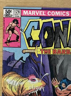 Conan The Barbarian #126 Death Of Shikar, Liirix, & Cult Acolytes Spiderman Ad