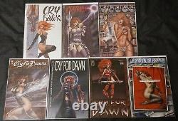 Cry For Dawn #2 #3, #4, #6, #7, #8, #9 Comic Book Lot CFD Joseph Michael Linsner