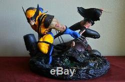 Custom Marvel 1/4 Scale Wolverine X23 Diorama statue like sideshow xm studios