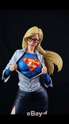Custom Salt And Pepper Studios Supergirl 14 Scale Statue New Not Sideshow