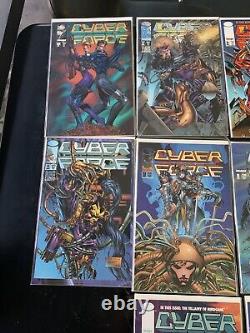 Cyber Forge Lot Of Comic Books 30