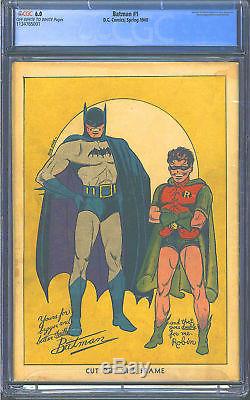 D. C. Comics Batman #1 CGC 6.0 CGC 6.0