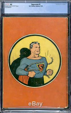 D. C. Comics Superman #1 CGC 4.0