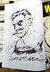 DAVE GIBBONS Watchmen IDW Artifact Edition withLARGE ORIGINAL Comedian SKETCH