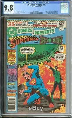 DC COMICS PRESENTS #26 CGC 9.8 OWithWH PAGES