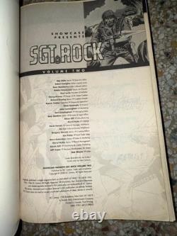 DC COMICS SHOWCASE PRESENTS Sgt. Rock VOLUME 2-4 TPB Lot FIRST PRINTING