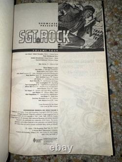 DC COMICS SHOWCASE PRESENTS Sgt. Rock VOLUME 2-4 TPB Lot FIRST PRINTING