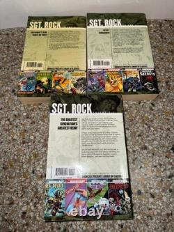 DC COMICS SHOWCASE PRESENTS Sgt. Rock VOLUME 2-4 TPB Lot FIRST PRINTING