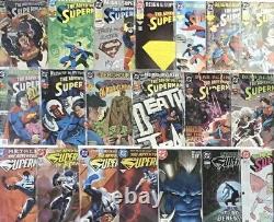 DC Comics Adventures Of Superman 1st Series Comic Book Lot Of 95