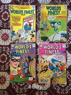 DC Comics Lot Action Adventure Comics World's Finest Batman Superman 10cents