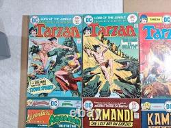 DC Comics Mark Jewelers Tarzan Aquaman Kamandi Bronze Age Lot Of 6 Jack Kirby