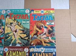 DC Comics Mark Jewelers Tarzan Aquaman Kamandi Bronze Age Lot Of 6 Jack Kirby