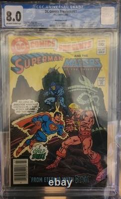 DC Comics Presents #47 (cgc 8.0) 1st Comic Appearance Of He-man & Skeletor