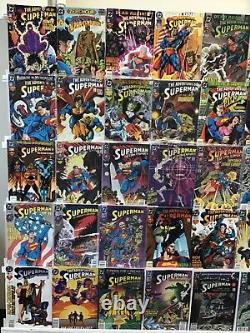 DC Comics Superman Newsstand Variants Comic Book Lot of 50