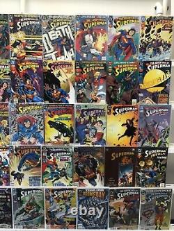 DC Comics Superman Newsstand Variants Comic Book Lot of 50