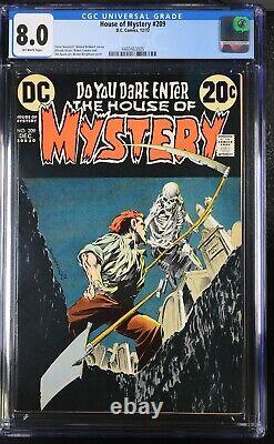 DC House of Mystery #209 CGC graded 8.0 1972