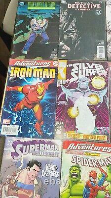 DC / Marvel Comic Book Lot Superman Spiderman Batman