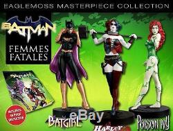 DC Masterpiece BATMAN Femme Fatales Series 2 Statue SET HARLEY QUINN IVY Batgirl