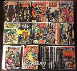 DC Suicide Squad Lot of 220! Every 1st App & Every Set! Brave and the Bold 25-39