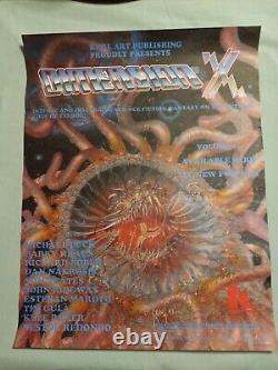 DIMENSION X, (1992) Comic Book Poster Advertisement Signed by Barry Kraus