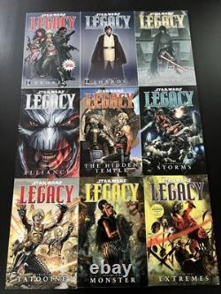 Dark Horse Star Wars Legacy Paperback Volumes 1, 2, 3, 4, 5, 7, 8, 9, 10