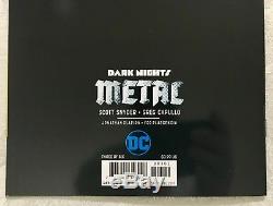 Dark Nights Metal #3 Mattina Virgin, Color, & B/W Variant Set, NM+, In Hand! DC