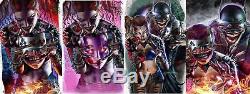 Dark Nights Metal 6 Greg Horn Harley Quinn Who Laughs Variant Batman Con 4-pack