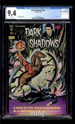 Dark Shadows #35 1976 CGC 9.4 NM White High Definition Scans